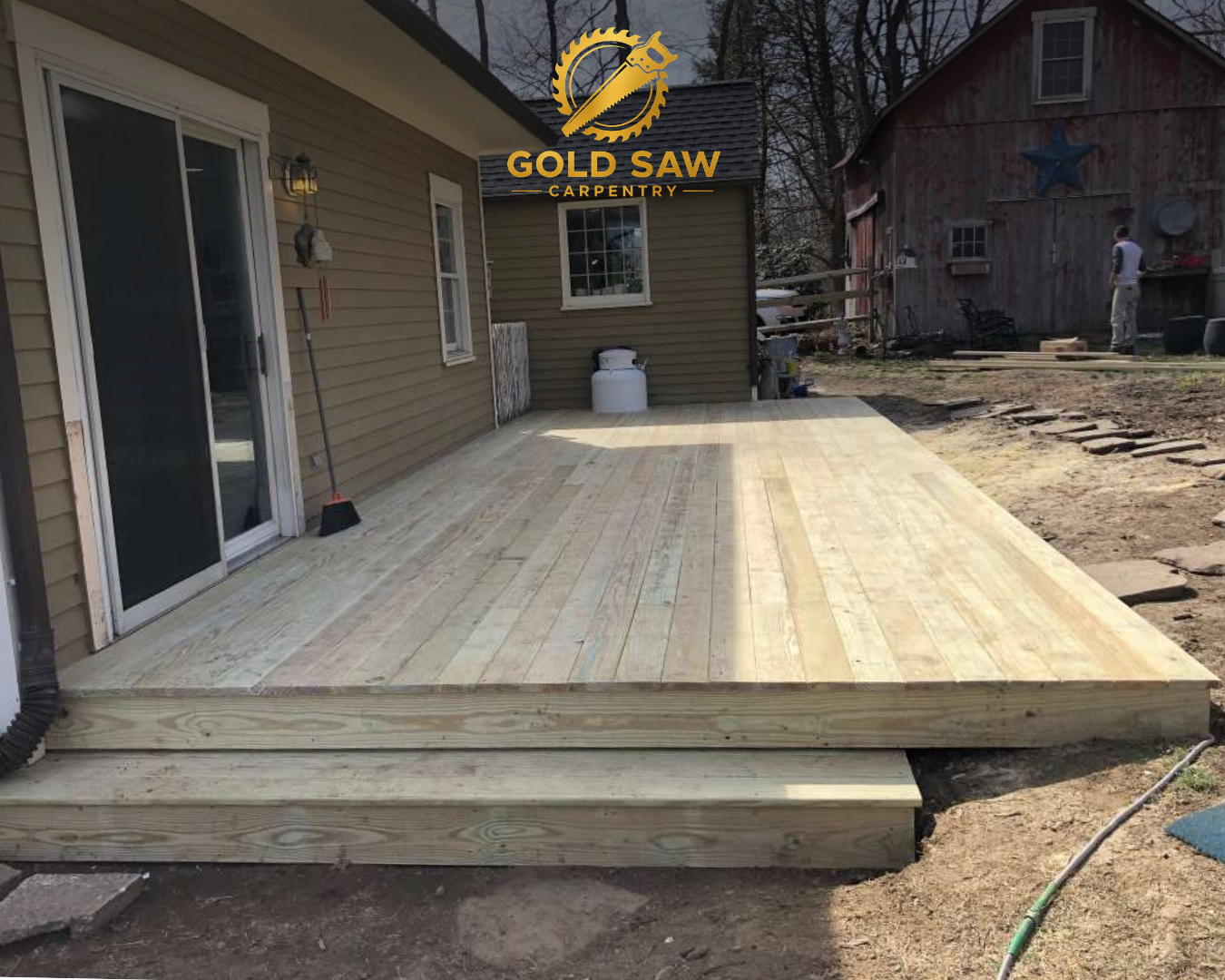 Deck after