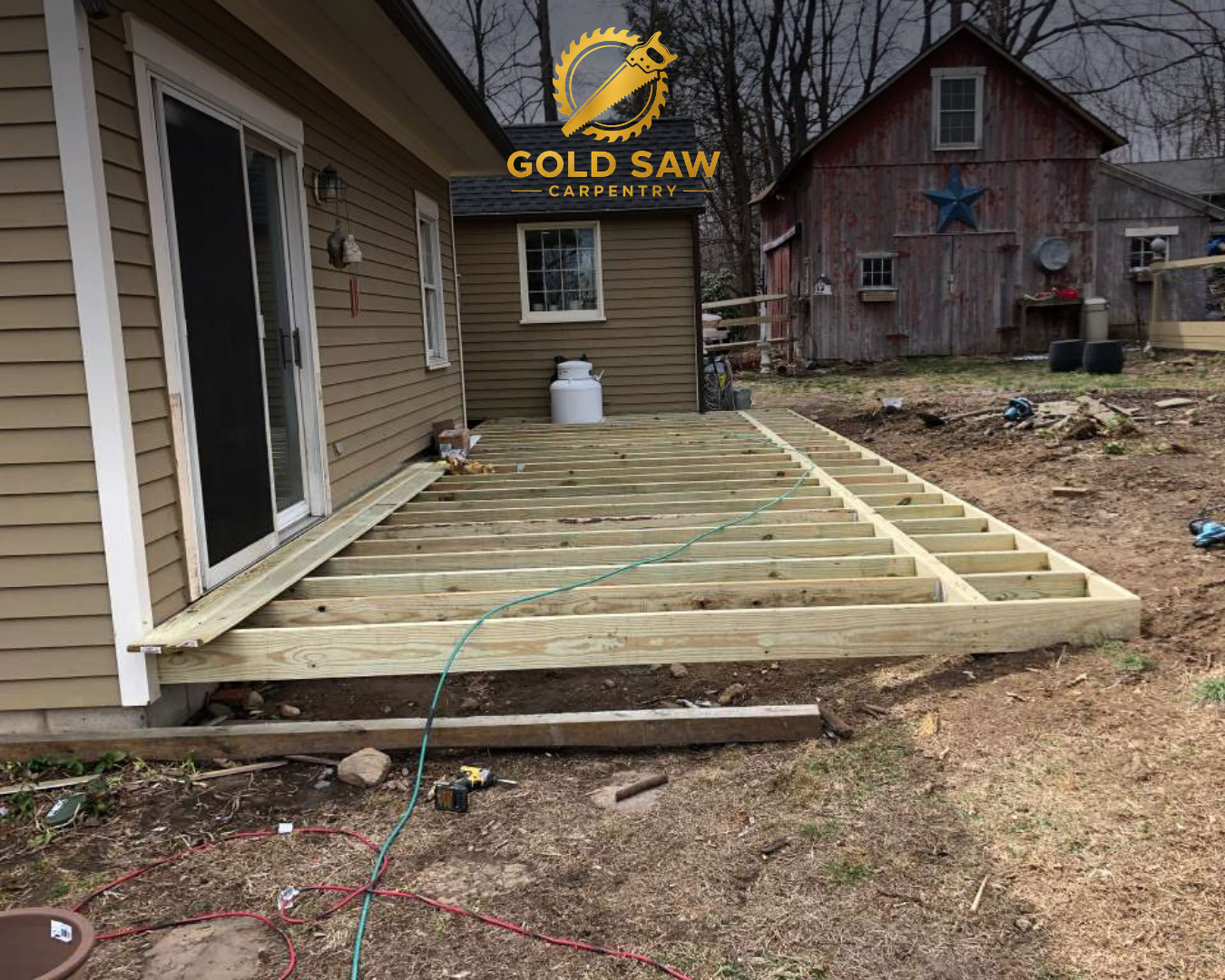 Deck before